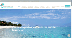 Desktop Screenshot of isla-mauricio.com